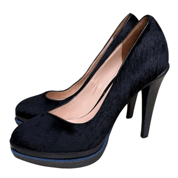 Cole Haan Black Platform Heels - Picture 11 of 11